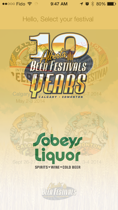 #YEGBeerfest. Now, there’s an app for that!