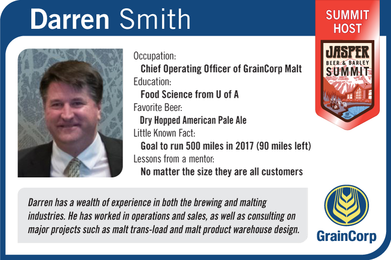 Darren Smith - has Malting Super Powers