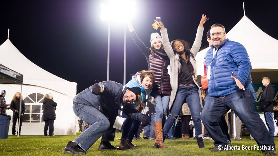 UNDER THE LIGHTS AT THE MASHING EDMONTON -- SPIRIT CIDER BEER FESTIVAL
